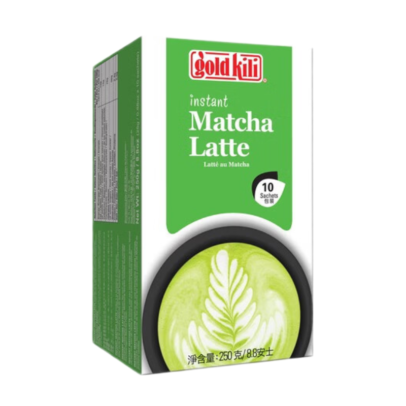 Goldkili Boisson instantanée saveur matcha latte - 10 x 25 g