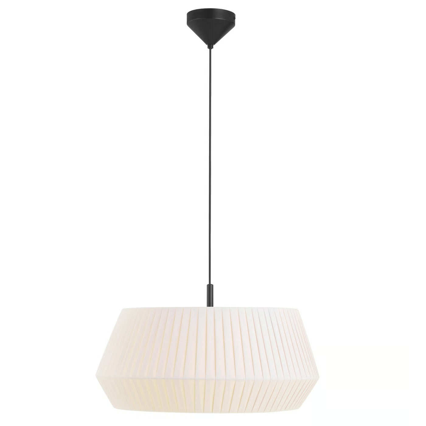 Suspension DICTE 53 textile blanc IP20 E27 - Nordlux, Intérieur