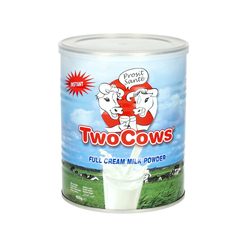 Two Cows Lait entier en poudre instantané 400 g