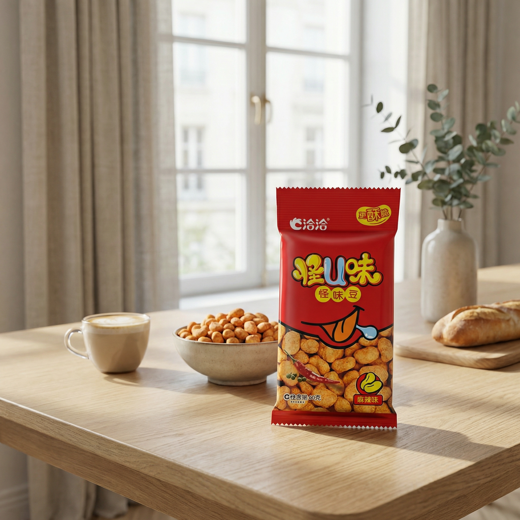 ChaCha Collations Haricots étranges épicés 80 g