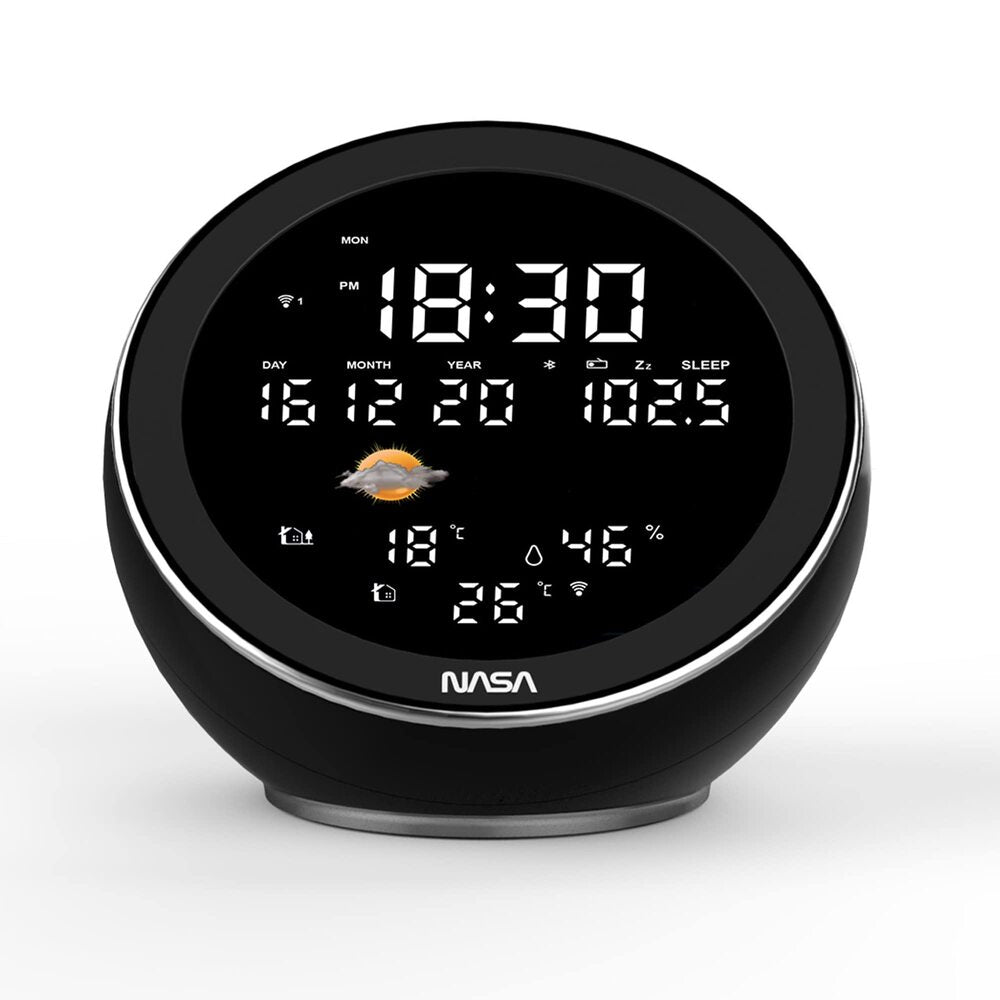 NASA WSP1500 Station météorologique Bluetooth - Noir