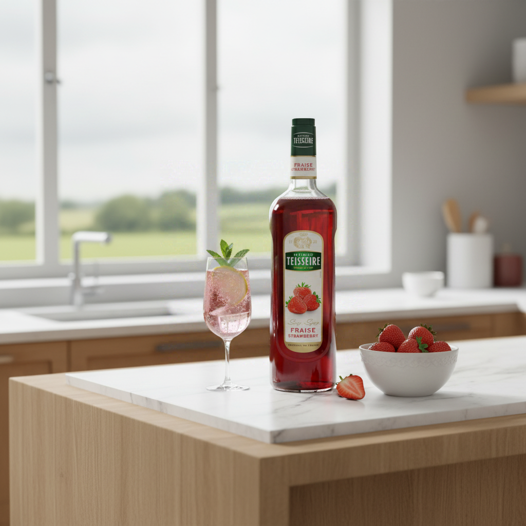 TEISSEIRE Sirop fraise - 1 L