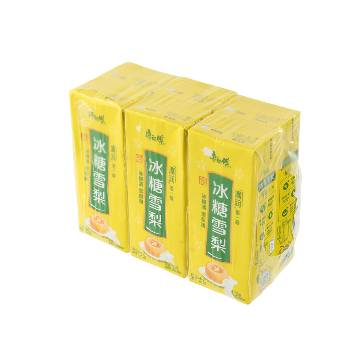 Master Kong Boisson au jus de poire et au sucre candi - 6 x 250 ml