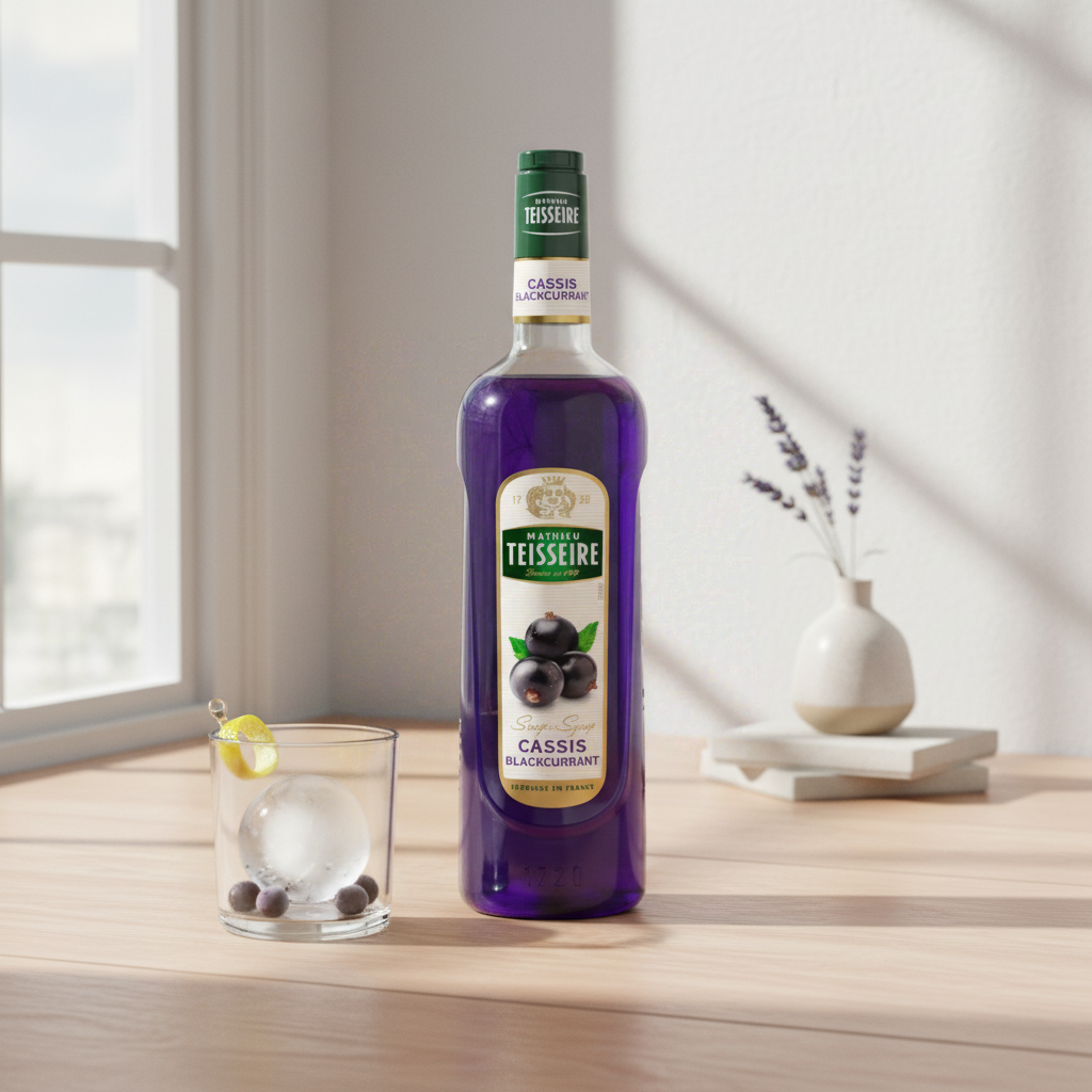 TEISSEIRE Sirop cassis - 1 L