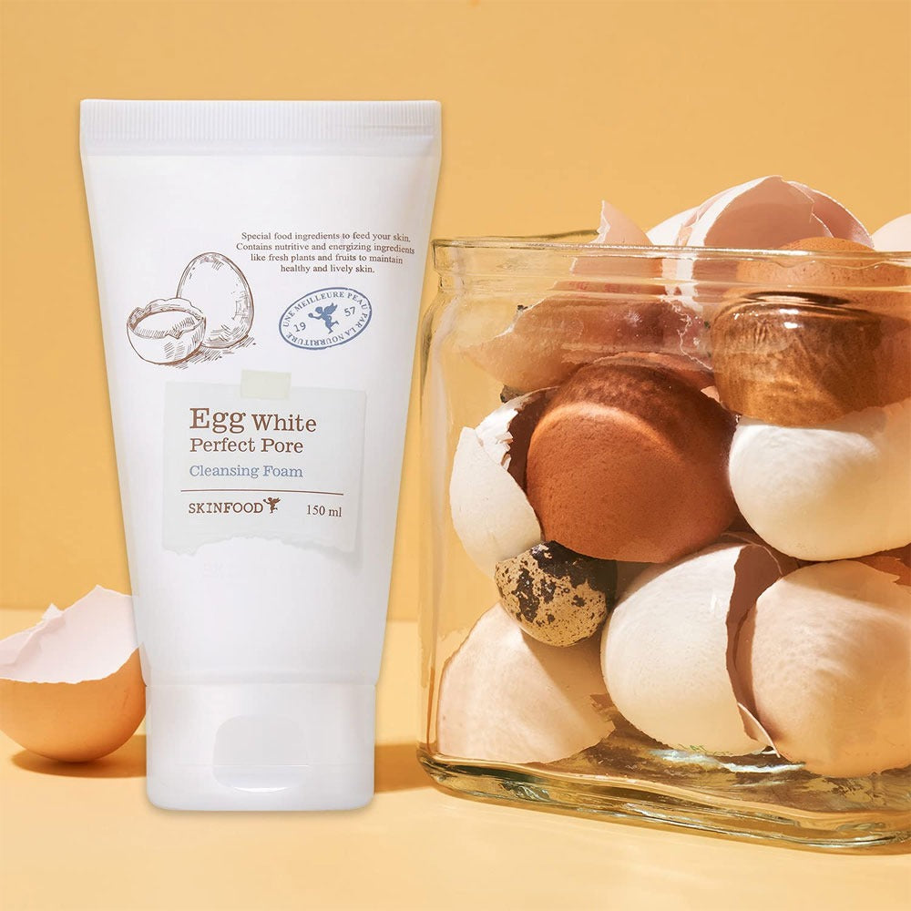 SKINFOOD Mousse Nettoyante Parfaite Pores Blanc d'Œuf 150 ml