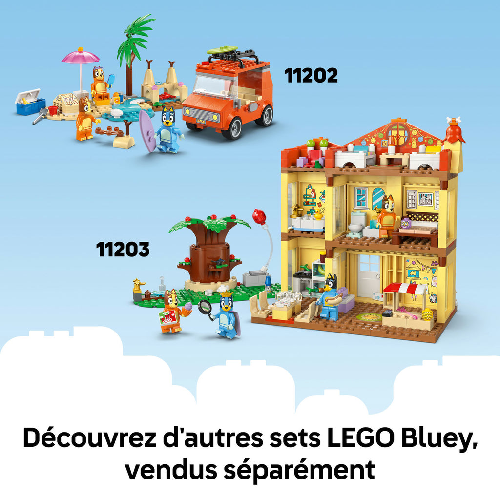 LEGO Bluey 11201 Bluey et Chloe à l’aire de jeux