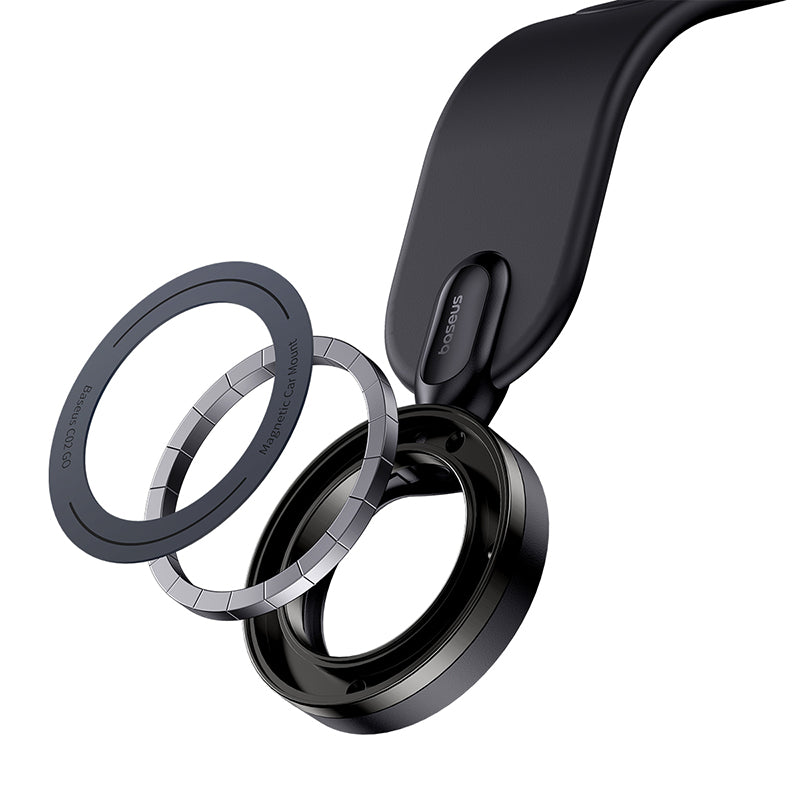 Baseus PrimeTrip C02 Go Support de téléphone magnétique pour voiture - Noir Stellaire