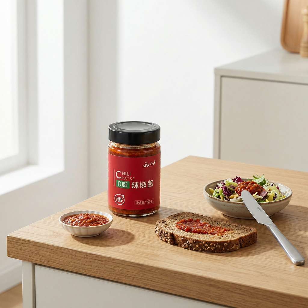 YUN SHAN BAN Sauce piquante 0 % de matières grasses - 250 g