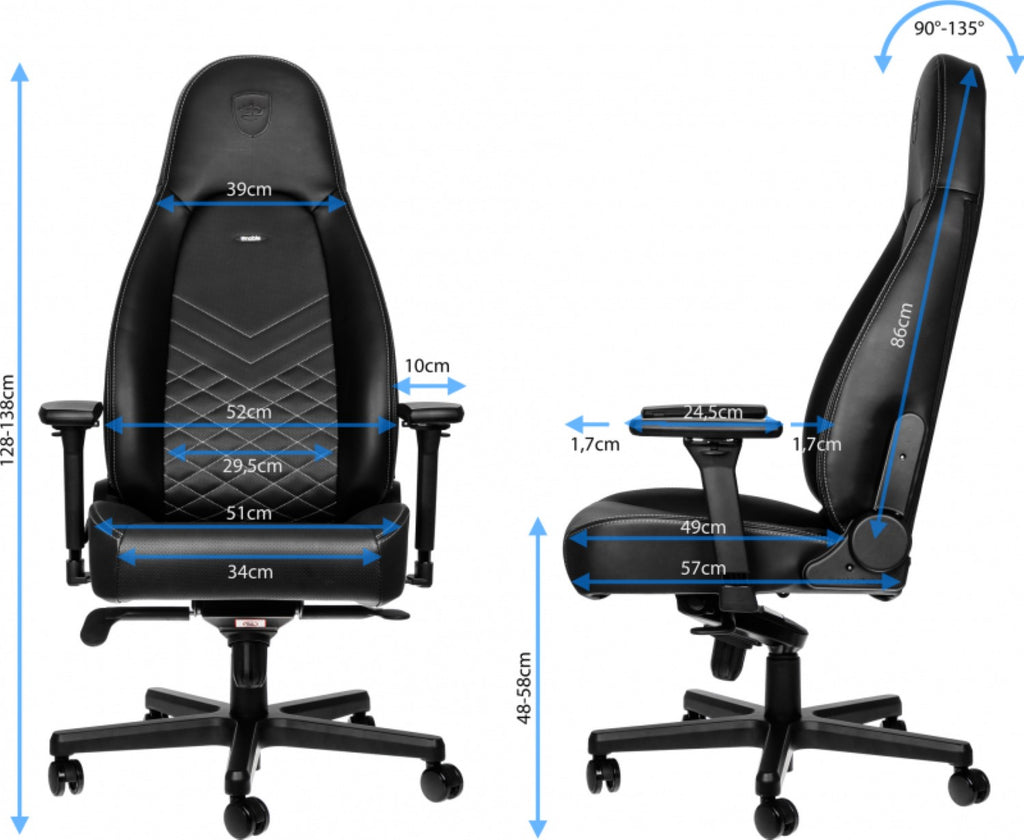 Fauteuil Noblechairs Icon - Noir
