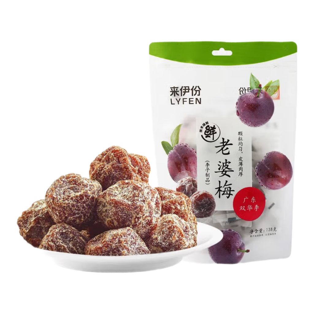 Lai Yi Fen Prunes séchées saveur lait - 108 g