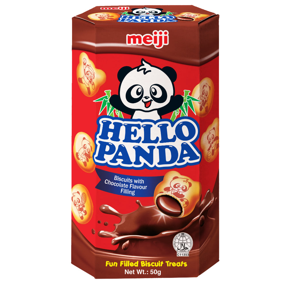 Meiji Hello Panda Biscuits fourrés au chocolat - 50 g