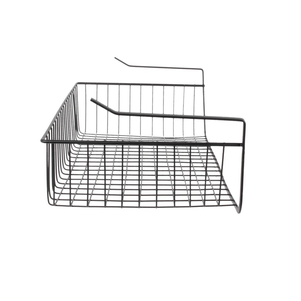 JE CHERCHE UNE IDEE Panier sous étagère en fil métallique