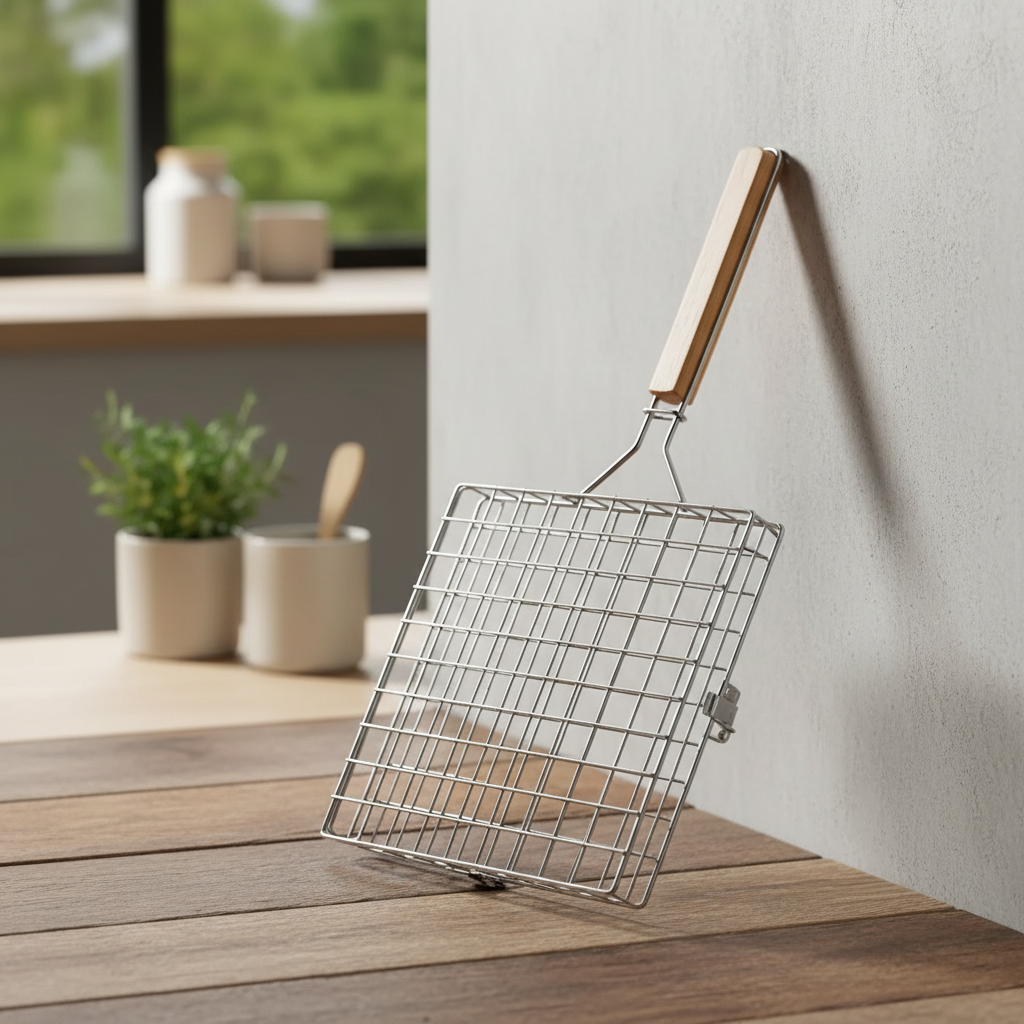 Alpina Panier à barbecue 55 x 35 x 2 cm