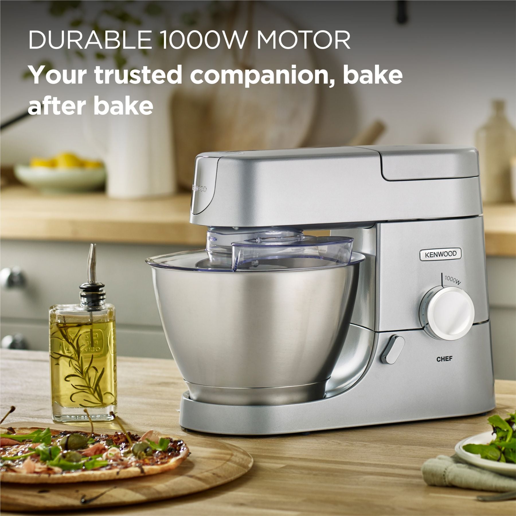 KENWOOD Chef Robot pâtissier 4,6 L 1000 W KVC3110S Argent