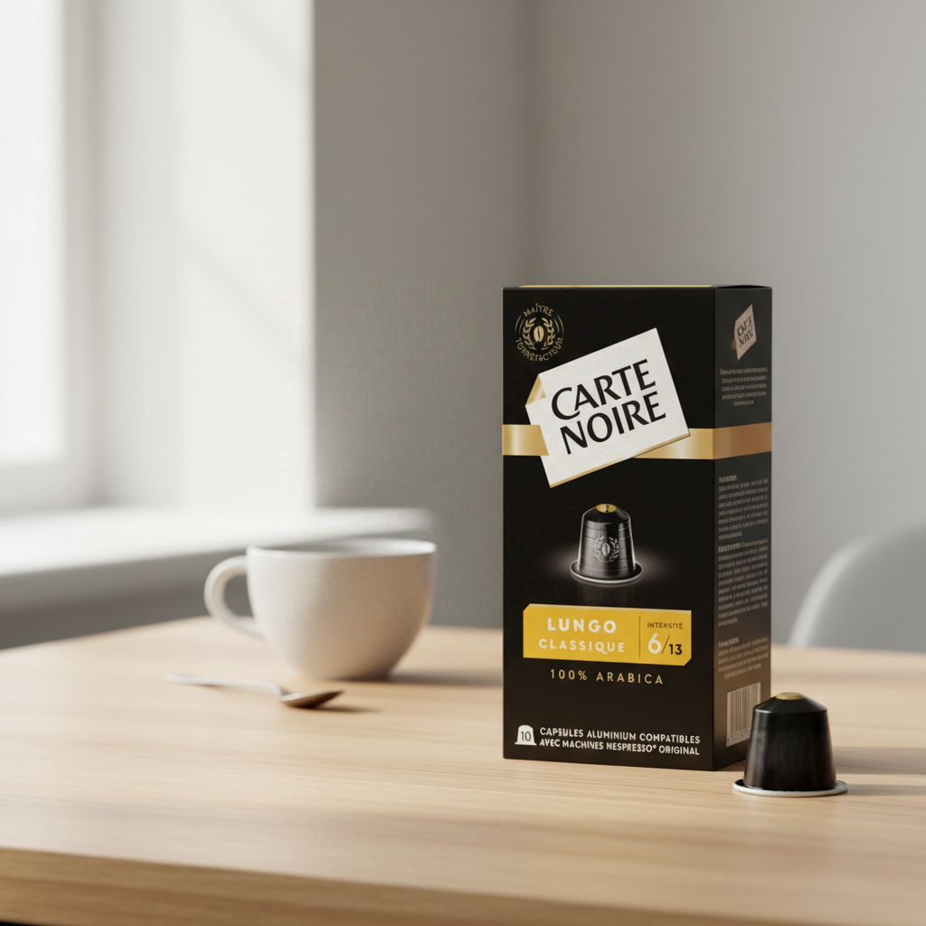 CARTE NOIRE Café Espresso Lungo n°6 (Dolce) 10 capsules