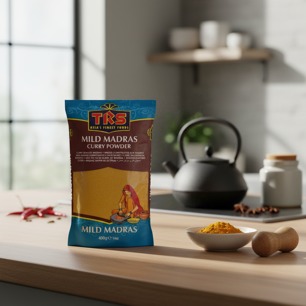 TRS Poudre de curry Madras doux 400 g