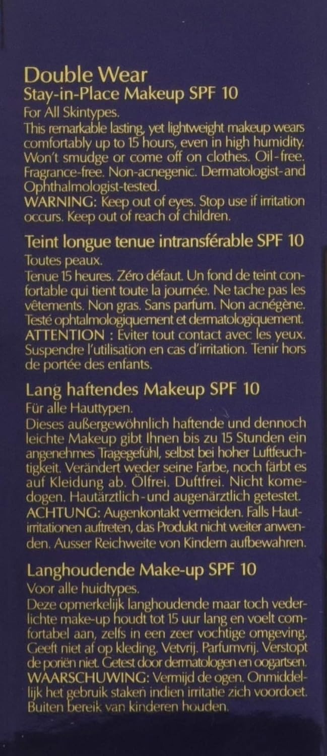Estée Lauder Double Wear Stay-in-Place Makeup - 2W2 Rattan - 30 ml