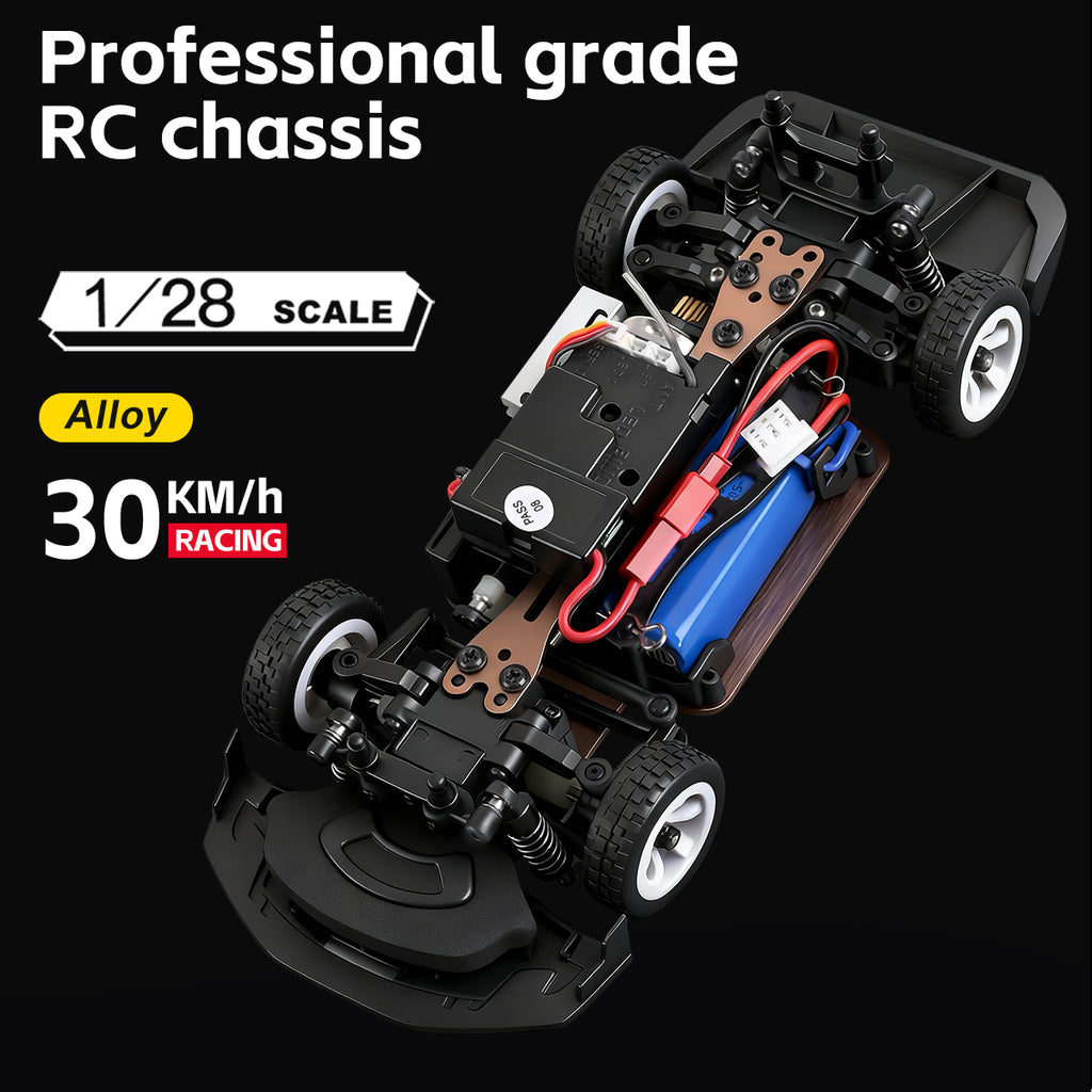 Voiture RC Électrique 1/28 4x4 Rallye