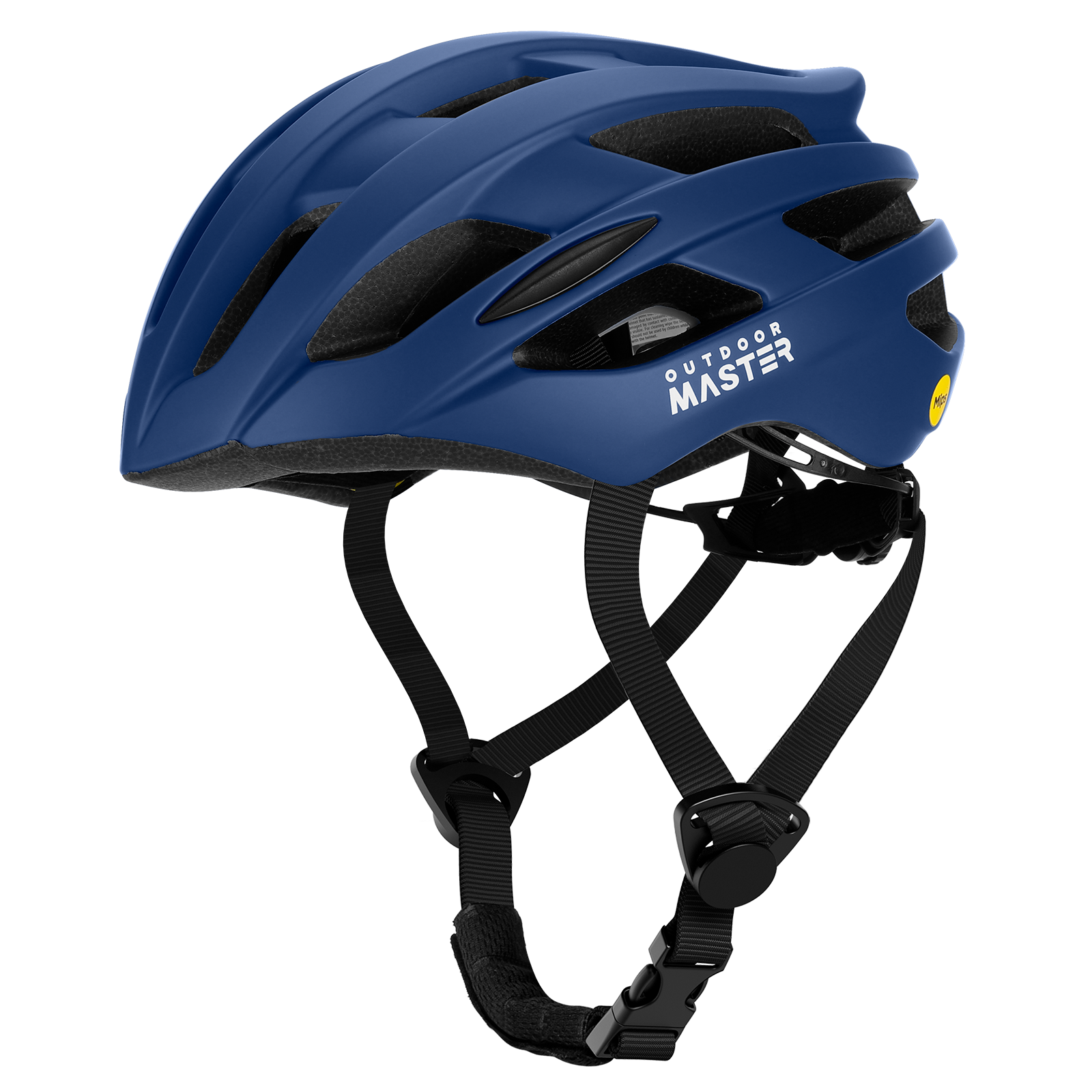 OutdoorMaster MIPS Casque de vélo de route pour adultes bleu - Taille L