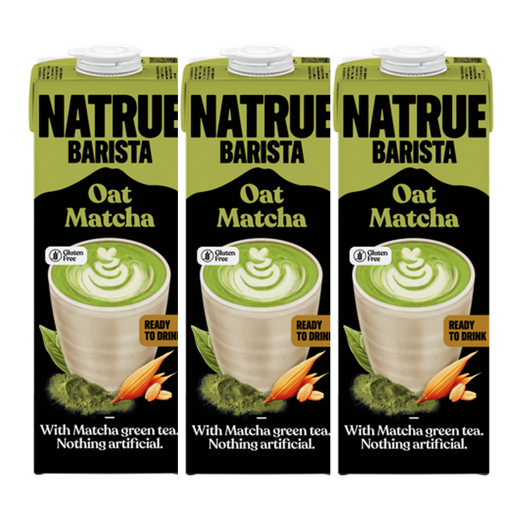 NATRUE Matcha Latte Oat Drink 1L ( Lot de 3)