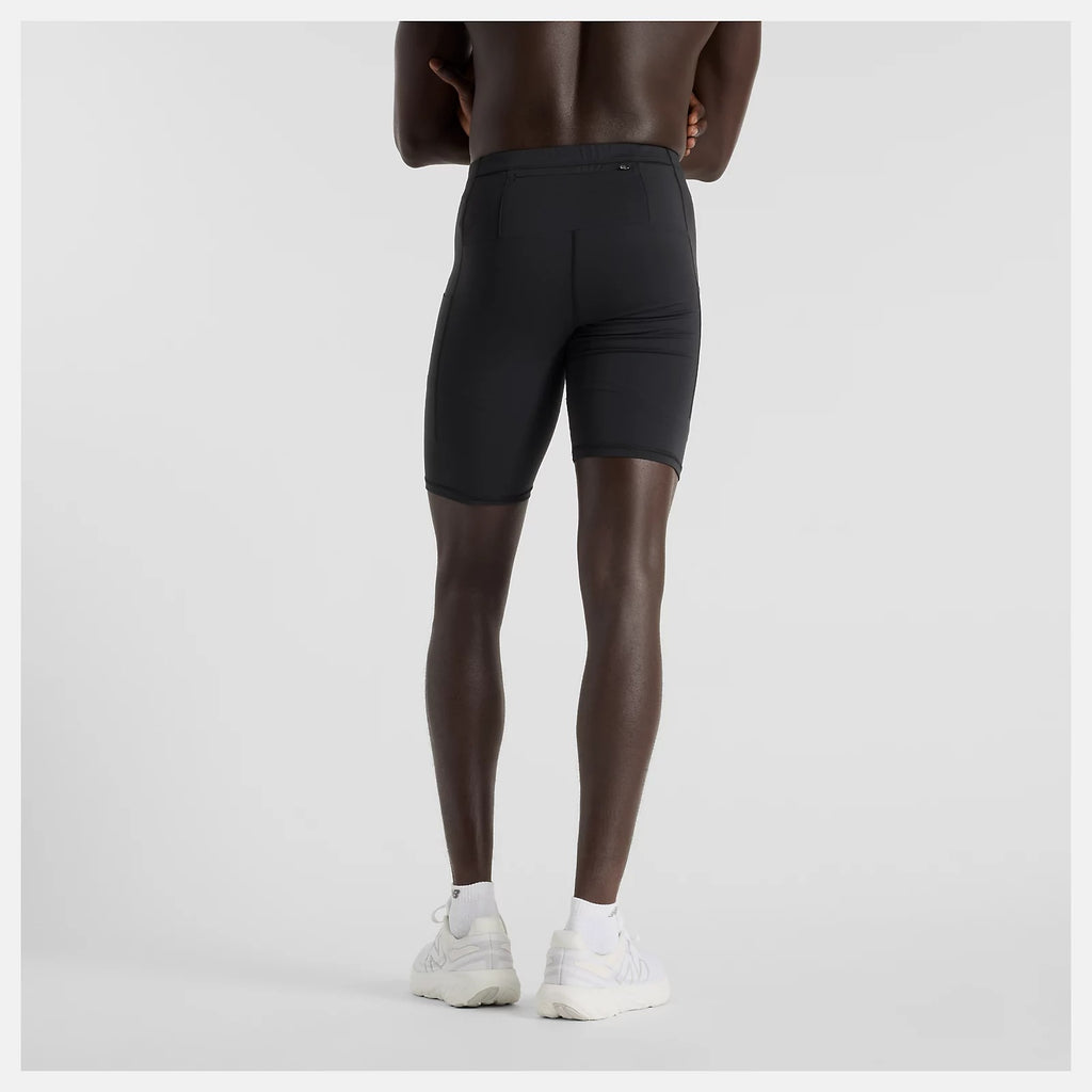 New Balance Legging mi-haut poche plate noir