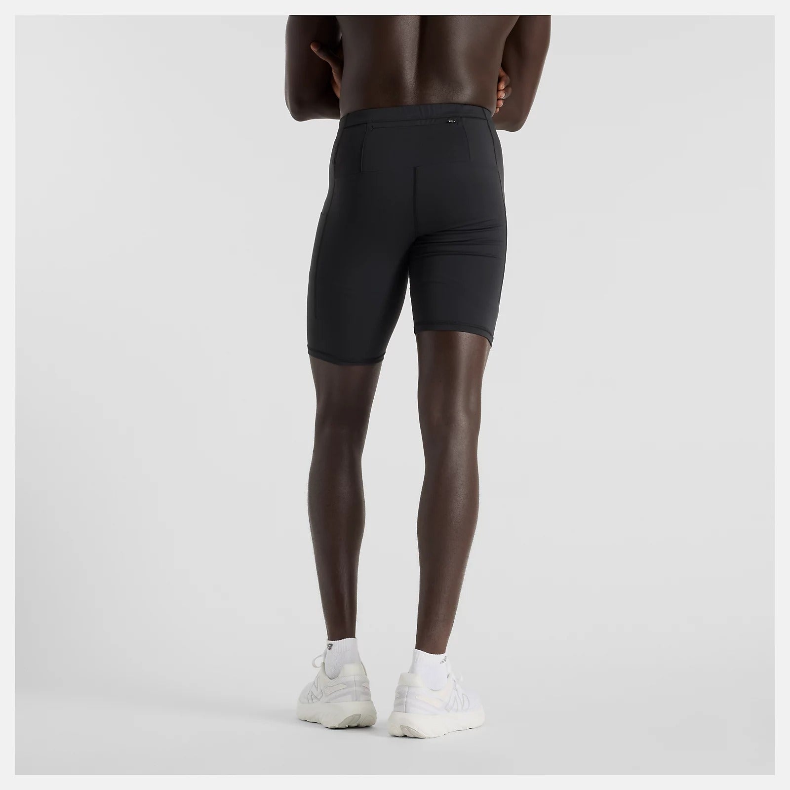 New Balance Legging mi-haut poche plate noir