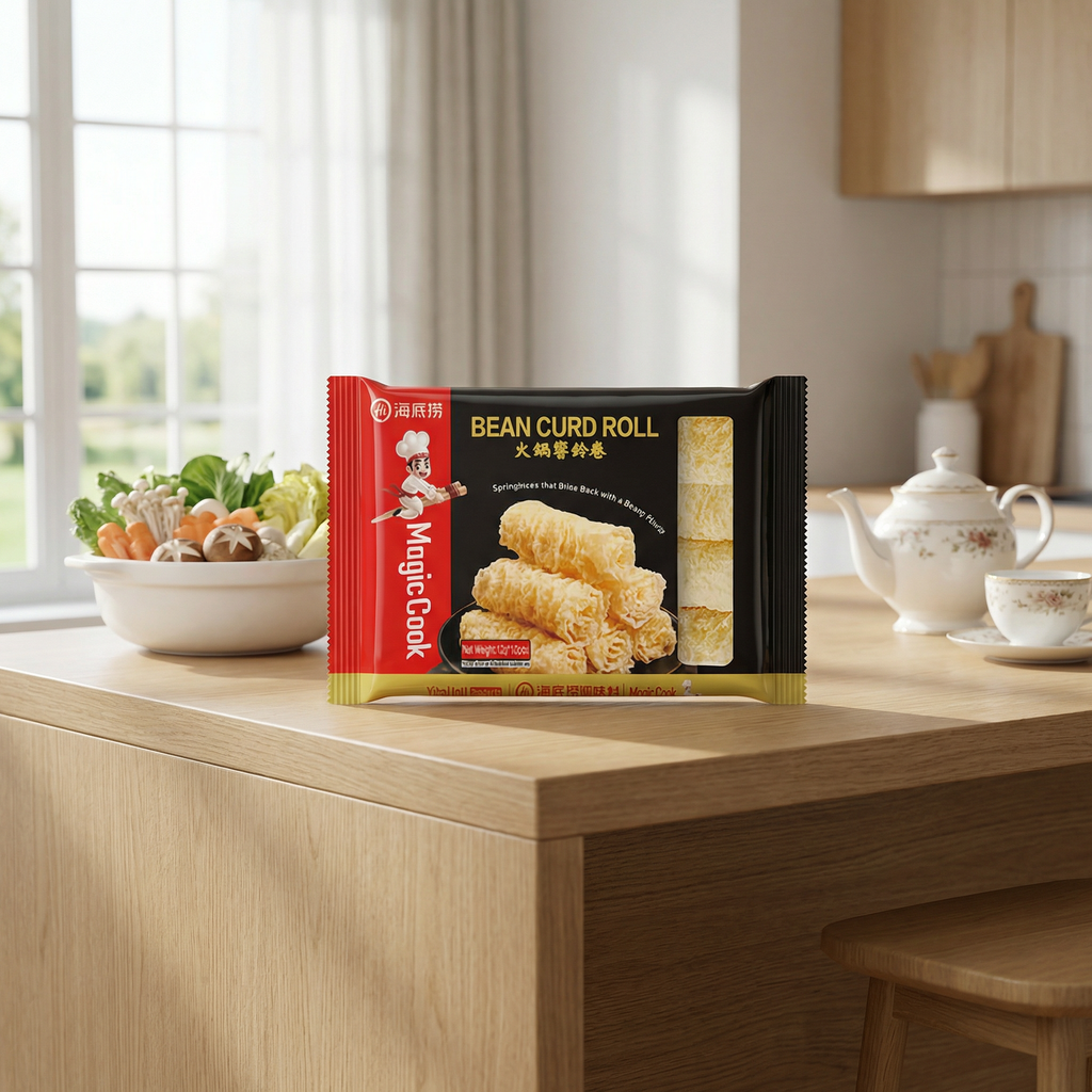 HAIDILAO Rouleaux de Sonnette pour Fondue Chinoise 120 g (12 Pièces)