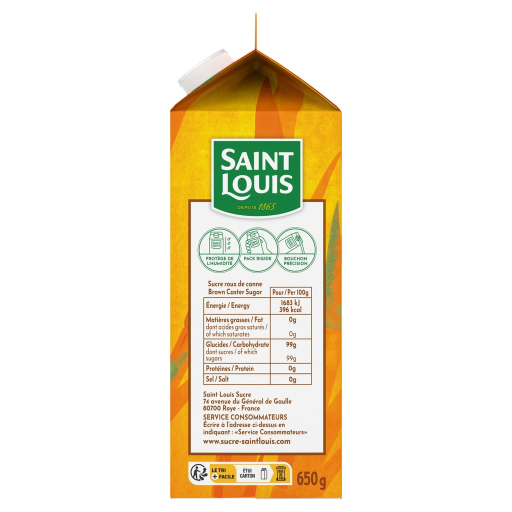 SAINT LOUIS Cassonade Fair Trade - 650 g