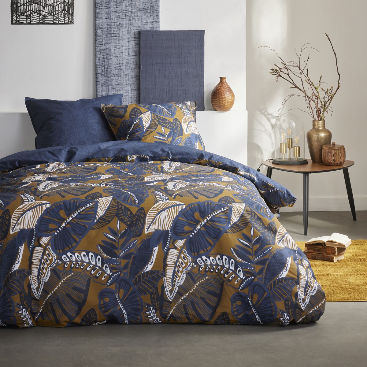 TODAY Parure de lit double, Coton 57 fils, Soleil, 220 x 240 0,10