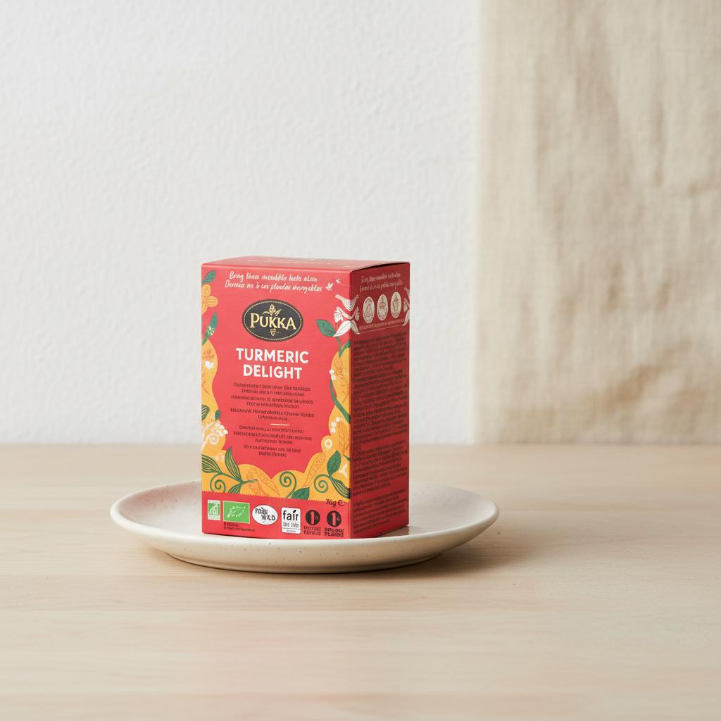 PUKKA Infusion délices de curcuma bio - 36 g