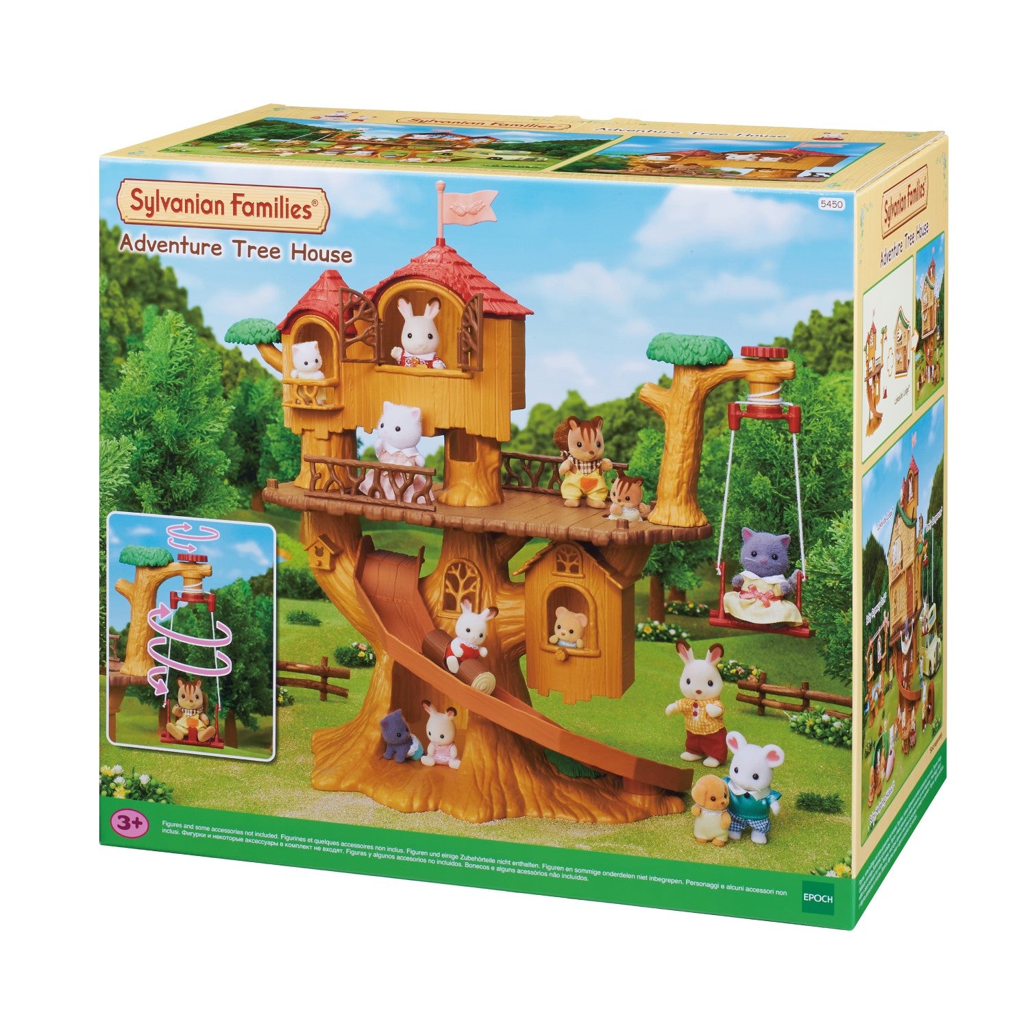 Sylvanian Families La cabane dans l’arbre des aventures