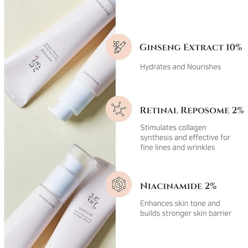Beauty Of Joseon Sérum Revitalisant Contour des Yeux 30 ml * 2