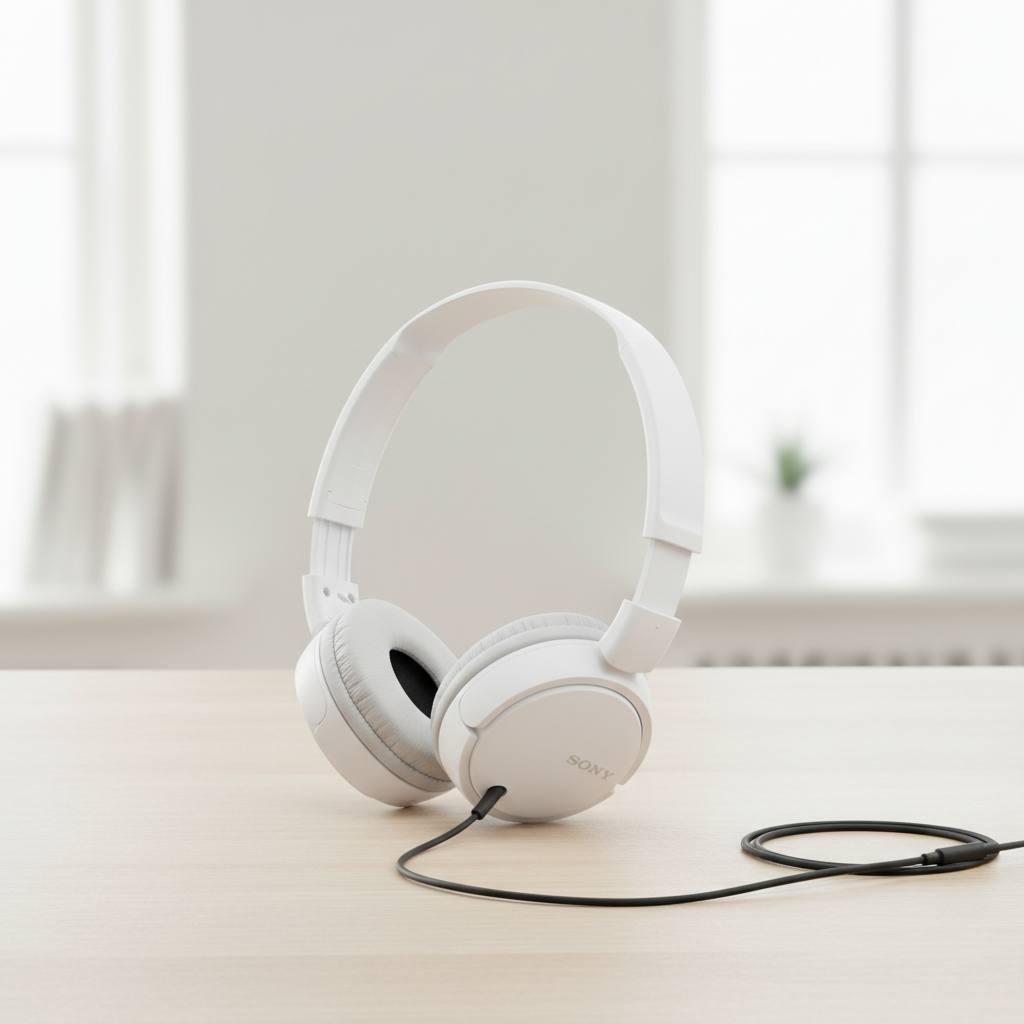 Sony MDR-ZX110 Casque audio filaire à arceau - Blanc
