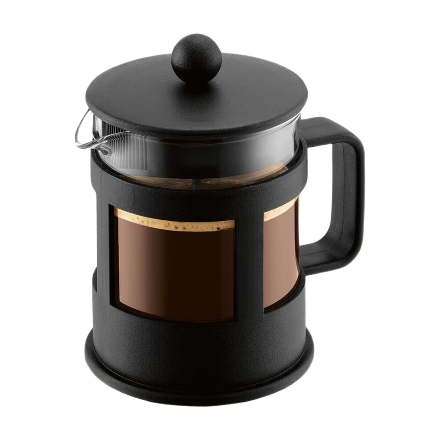Bodum KEYNA Cafetière à piston 0,5 L 4 tasses Noir