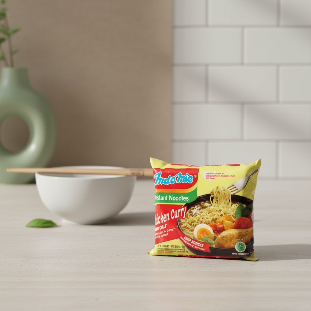 Indomie - Nouilles Saveur Poulet Curry - 80 g