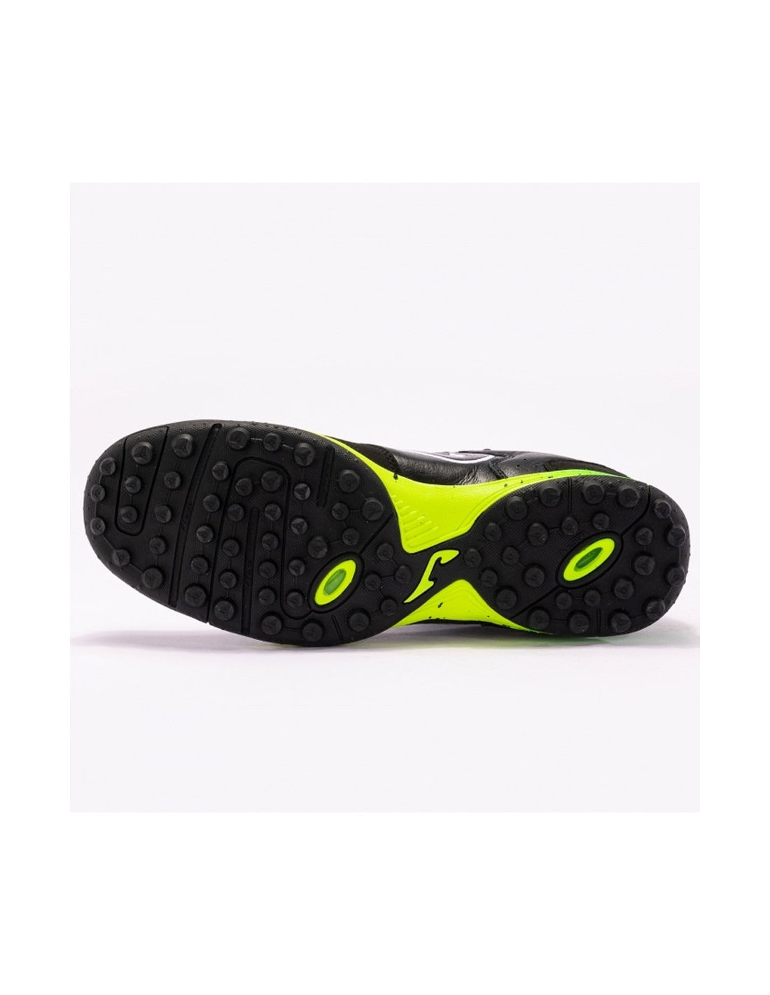 JOMA Chaussures de futsal Top Flex Turf Noir/Jaune 40