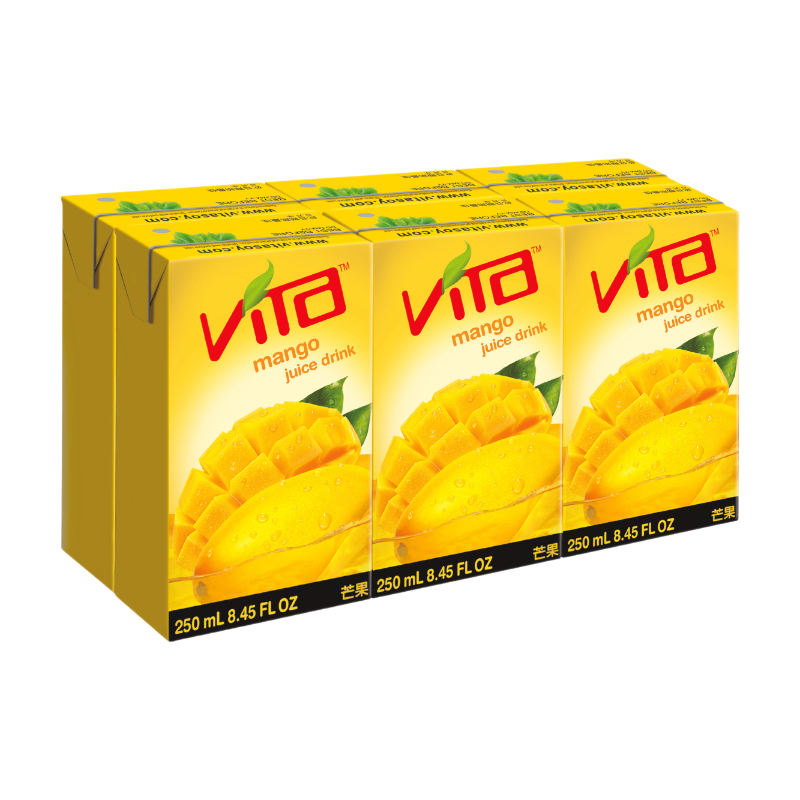 Vitasoy Boisson à la mangue - 6 x 250 ml