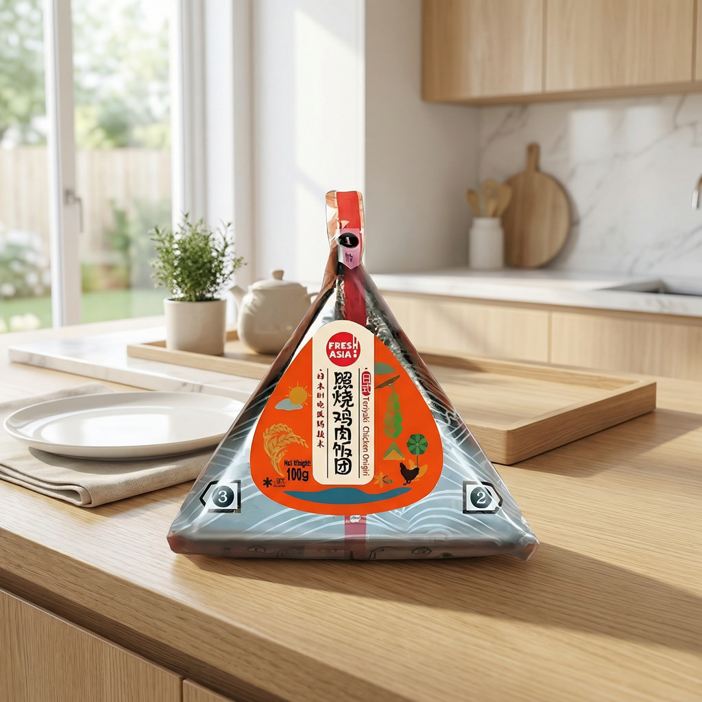 FRESHASIA Onigiri au poulet teriyaki - 100 g