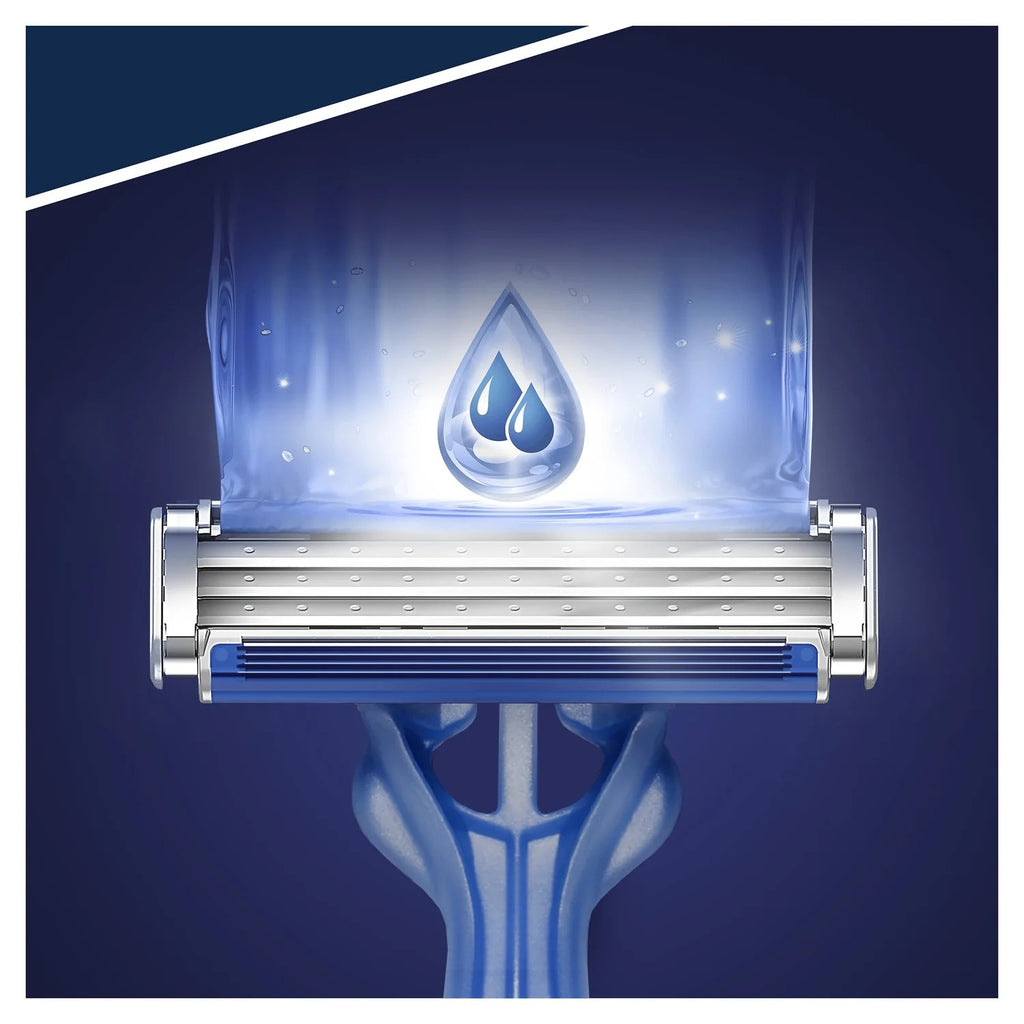 Gillette Blue3 Smooth rasoirs jetables homme 8 unités