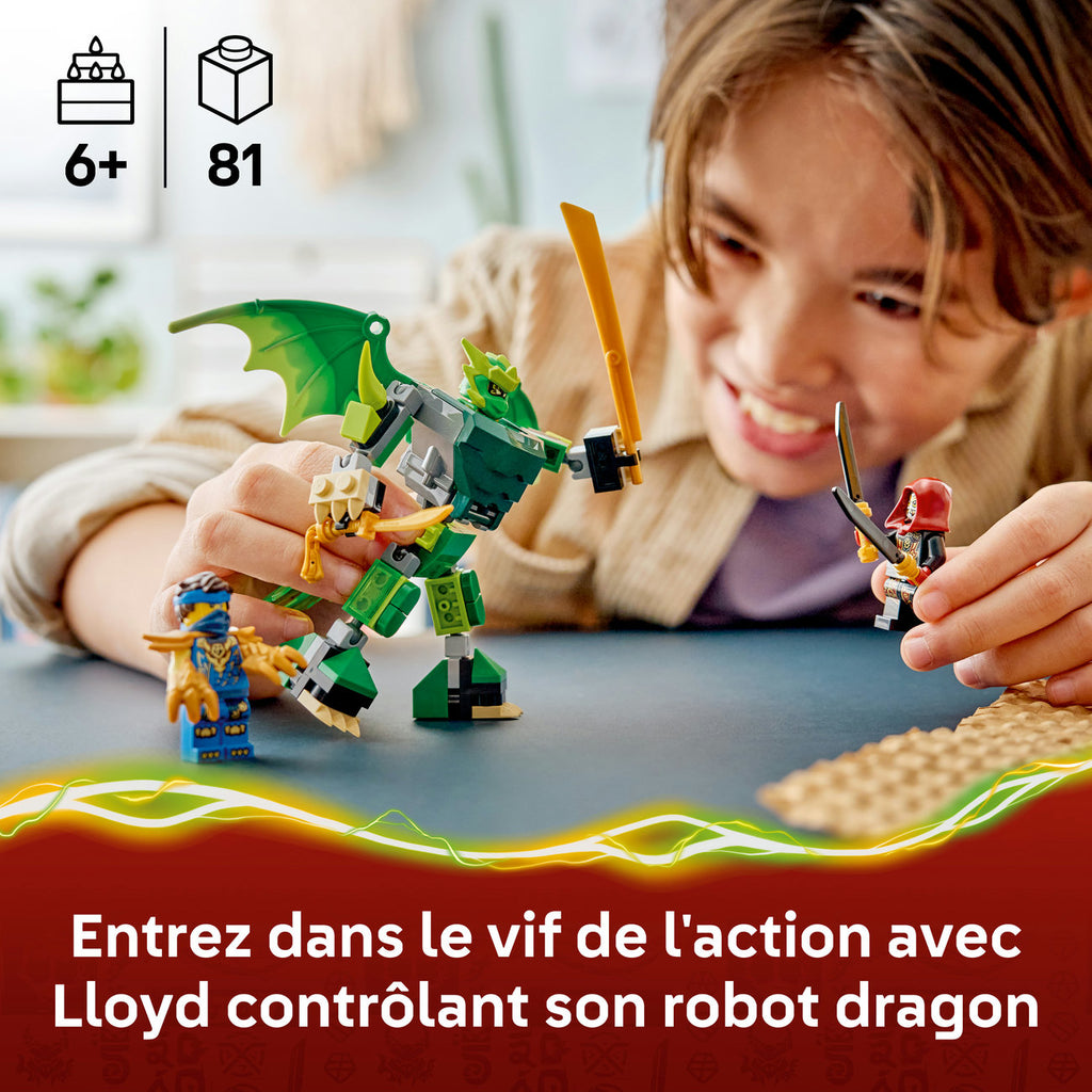LEGO Ninjago Battle Pack Set de Construction Robot Dragon de Lloyd 71862