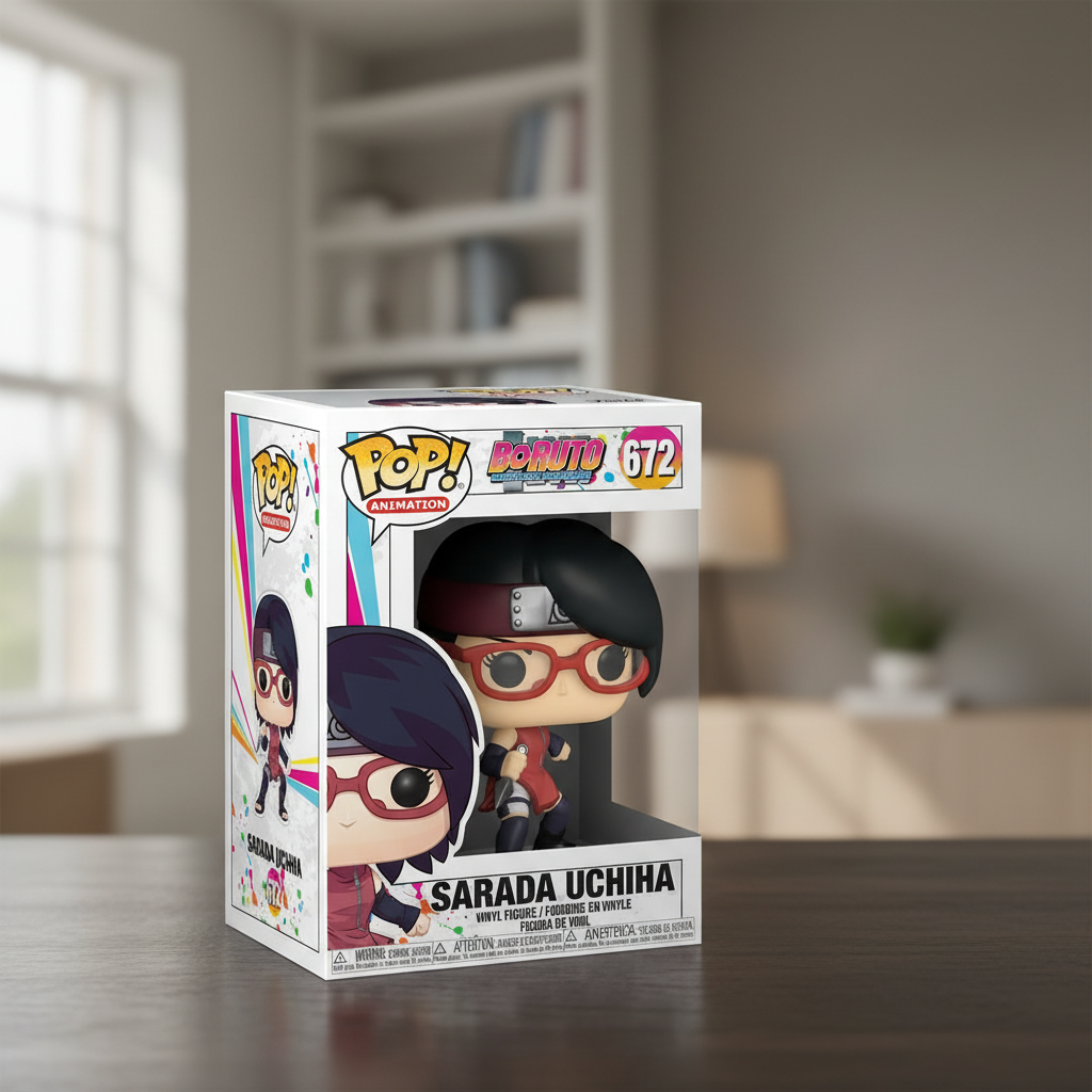 Funko Pop! Animation: Boruto: Naruto Next Generations - Sarada Uchiha #672 Figurine en Vinyle