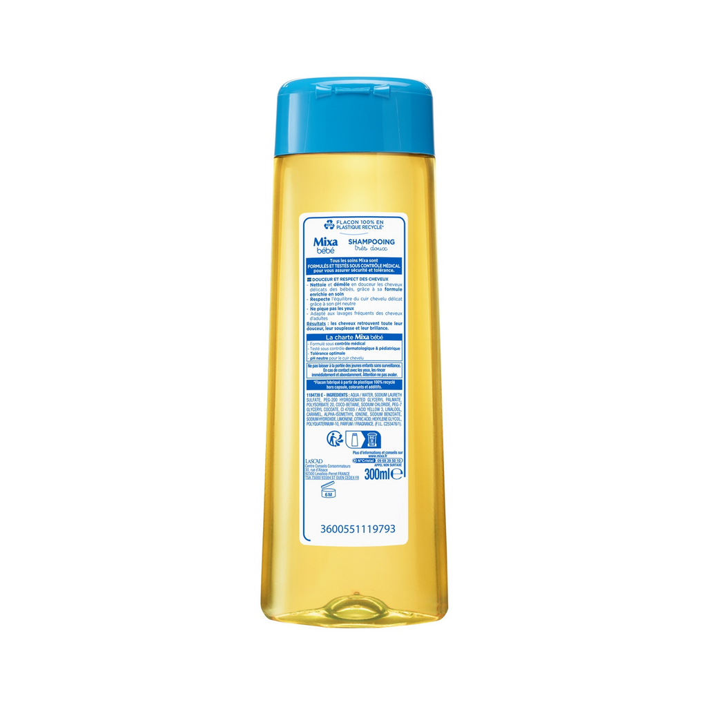 Mixa Bébé Shampooing Bébé Très Doux - 300 ml