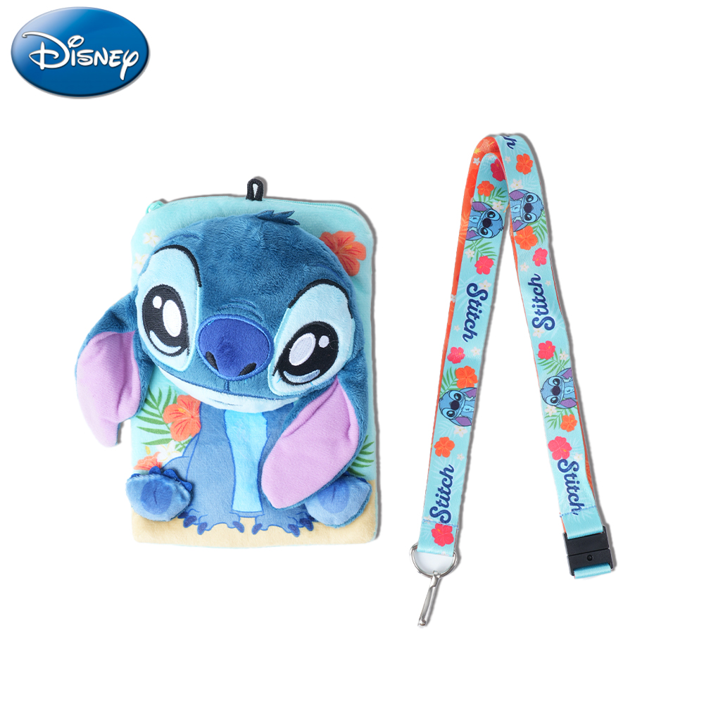 Disney Porte-badge en peluche Stitch