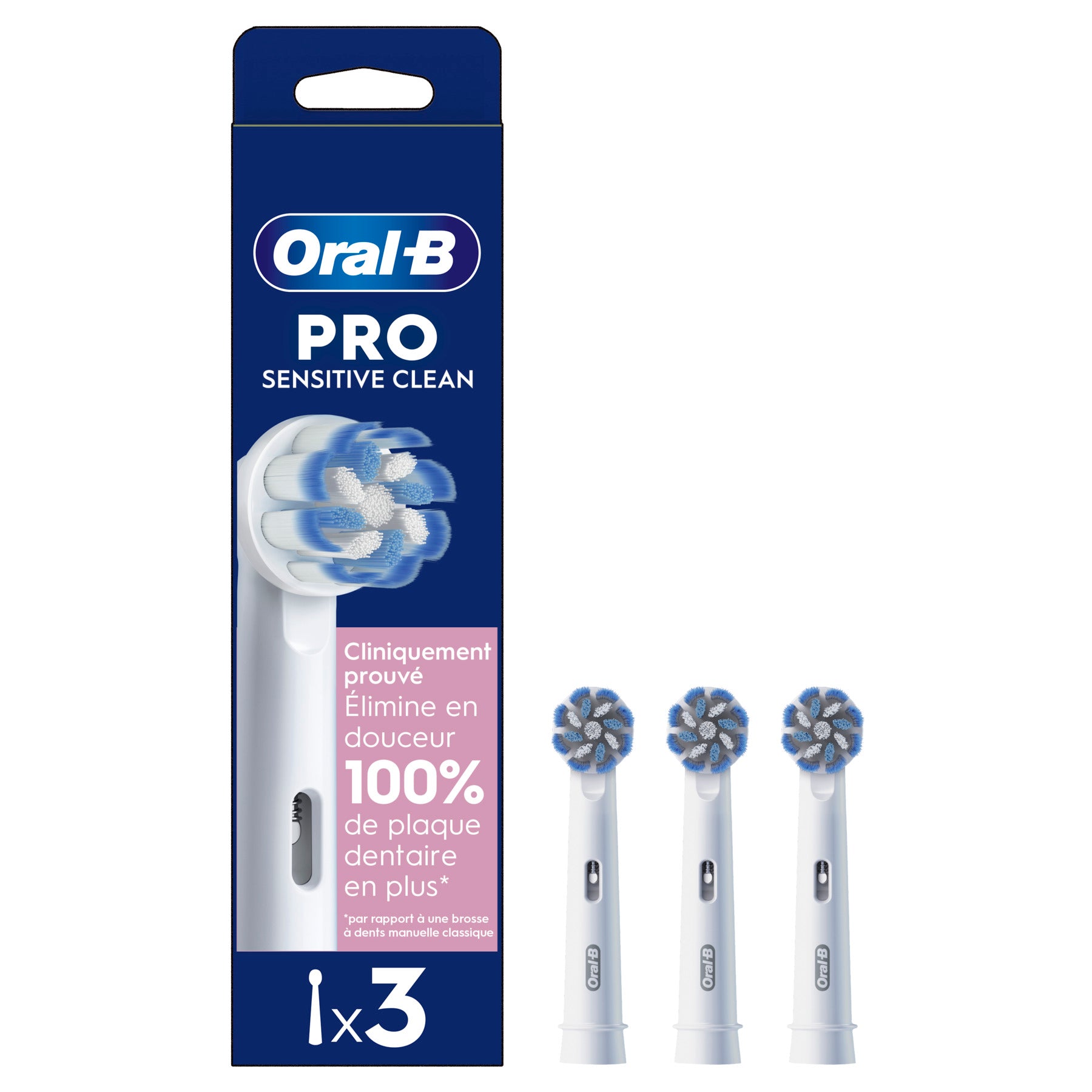 Oral-B Brossettes pour dents sensibles x3