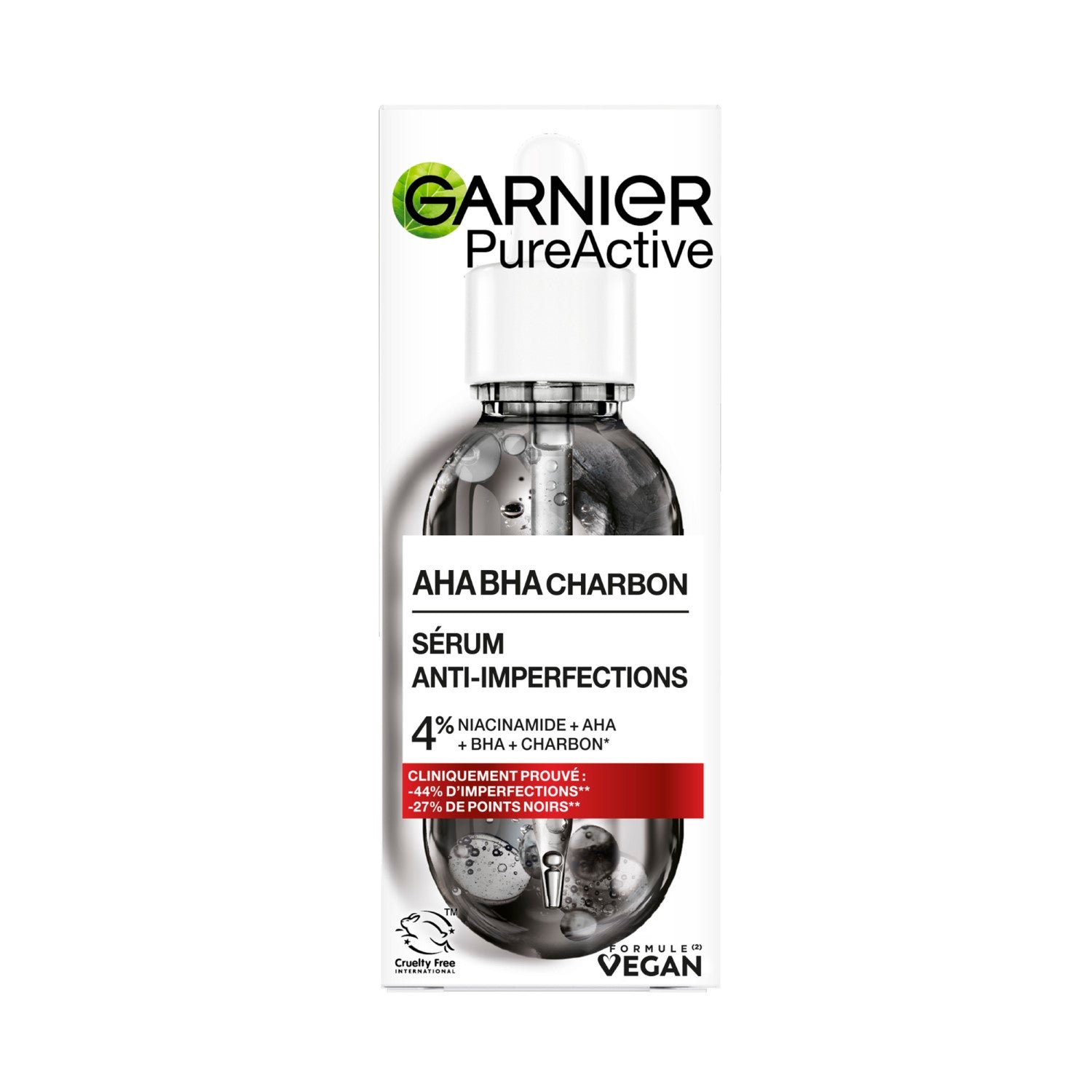 Garnier SkinActive PureActive Charbon Sérum Anti-Imperfections 30ml