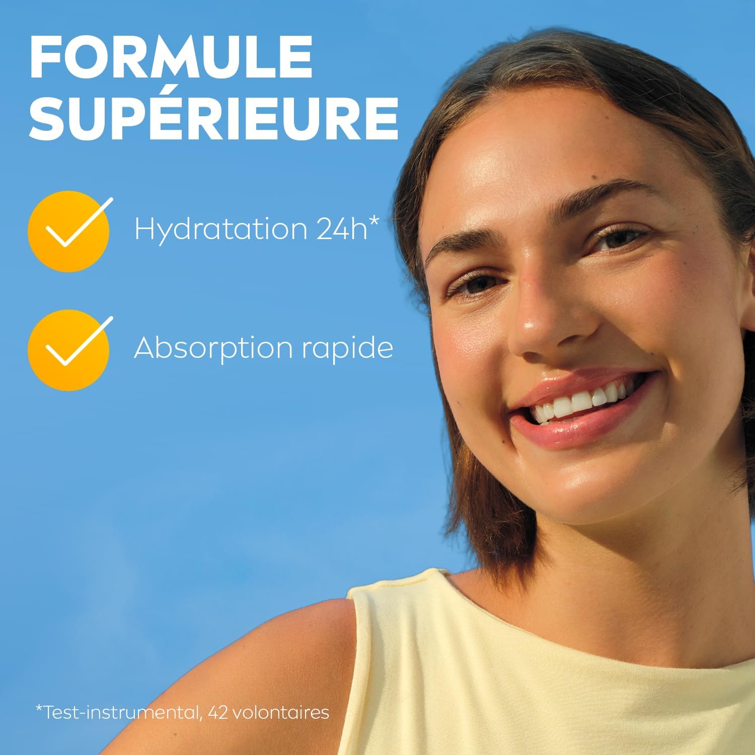 NIVEA SUN Crème solaire visage hydratante SPF 50 - 40 ml