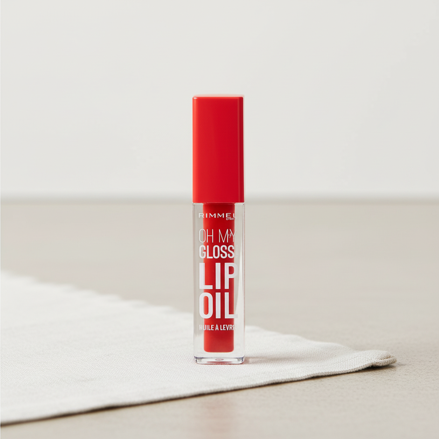 Rimmel Oh My Gloss Huile à lèvres 004 Rouge vif