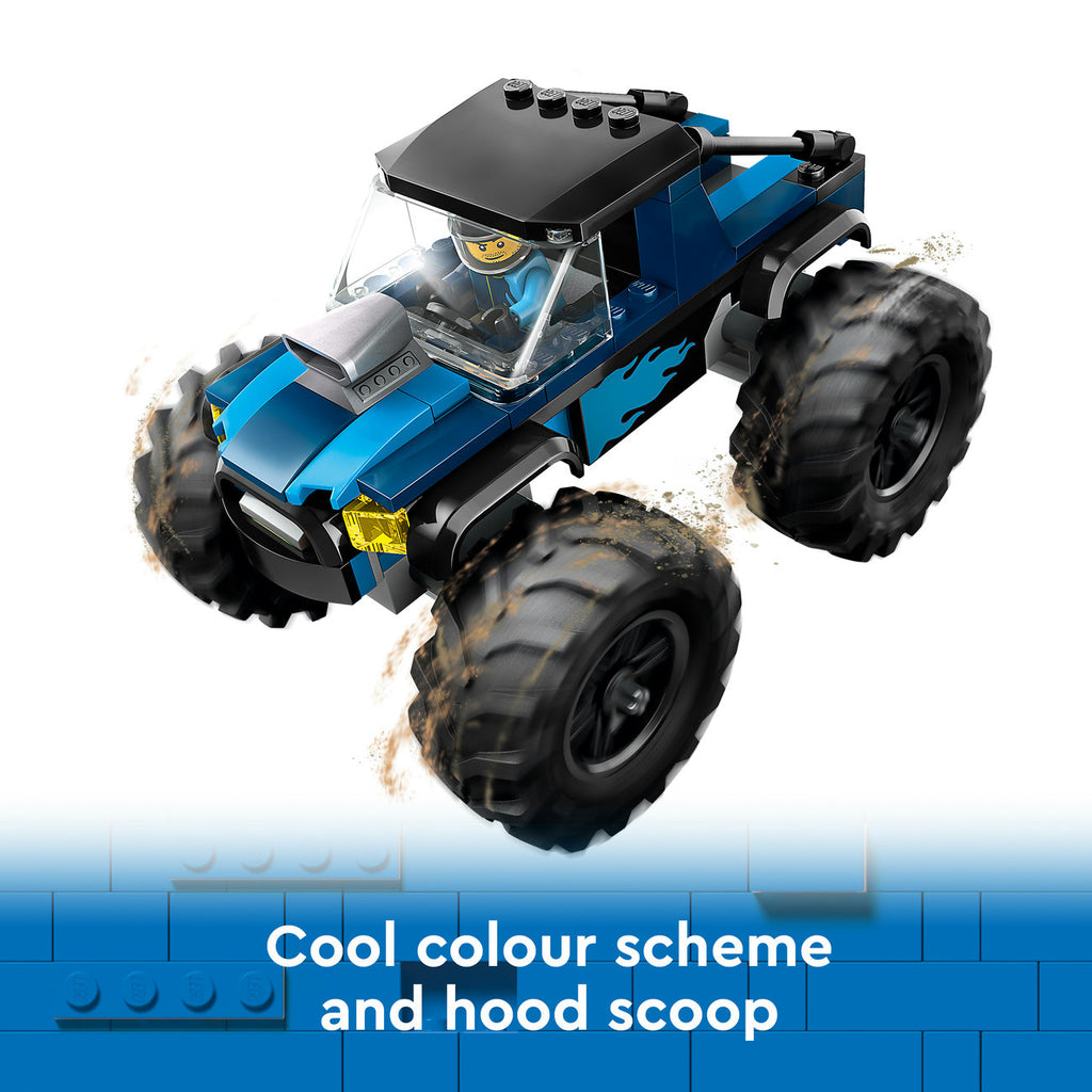 LEGO City 60402 Set de Construction Monster Truck Bleu