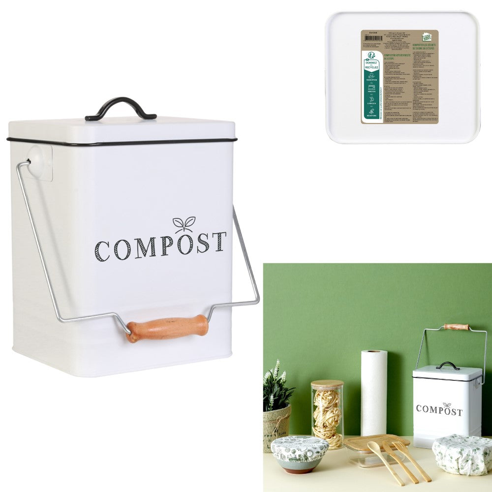 JE CHERCHE UNE IDEE Bac à compost en métal