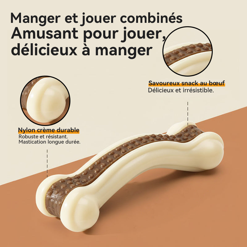 Blinkit Ensemble de jouets de dentition pour animaux, jouets pour chiens forme d’os fromage, pour nettoyage des dents, adapté à toutes les races de chiens